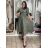 Women's Long Summer Sleeveless Dress KLEO (S/M ONE SIZE) ITALIAN FASHION IMSM2600018