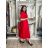 Women's Long Summer Sleeveless Dress KLEO (S/M ONE SIZE) ITALIAN FASHION IMSM2600018