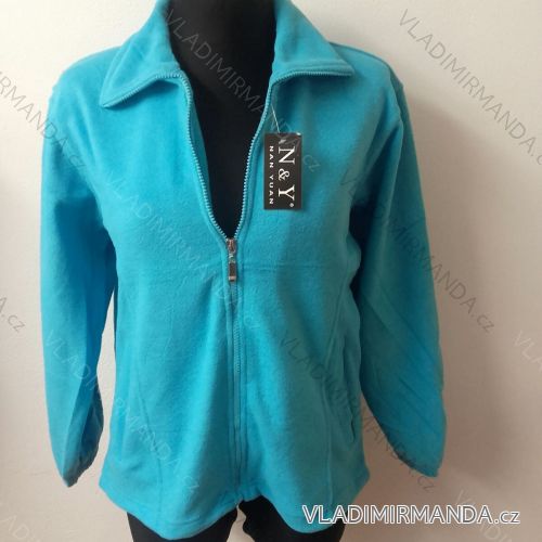 Mikina teplá zip dámská (m-2xl) NAN YUAN NY006