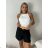 Kraťasy s páskem dámské (S/M/L ONE SIZE) ITALSKÁ MÓDA IMPMNC260005