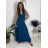 Šaty dlhé letné bez rukávu dámske RICKY (M/L/XL ONE SIZE) TALIANSKA MÓDA IMD252534