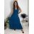 Langes lässiges Kurzarm-Damenkleid, übergroß (42/44/46 Einheitsgröße) ITALIENISCHE MODE IMD2525370