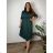 Shirt 3/4 sleeve ladies strip (4XL/5XL ONE SIZE) ITALSKÁ MÓDA IM422026
