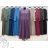 Damenkleid aus Cord-Baumwolle mit langen Ärmeln, Oversize (46/48/50, Einheitsgröße), italienische Mode, IM4260322
