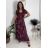 Women's short sleeve summer dress FIORE (S/M/L ONE SIZE) ITALIAN FASHION IMSM25019