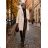 Kabát teplý dlouhý rukáv dámský (S/M/L ONE SIZE) ITALSKÁ MÓDA IMD26133