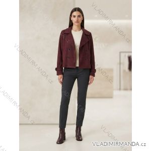 Bunda dlouhý rukáv dámská (S/M/L ONE SIZE) ITALSKÁ MÓDA implu26834960015/DUR