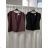 Tunika/blúzka krátký rukáv dámska SALMA(S/M/L ONE SIZE) TALIANSKA MODA IM326020/DUR S/M/L biela