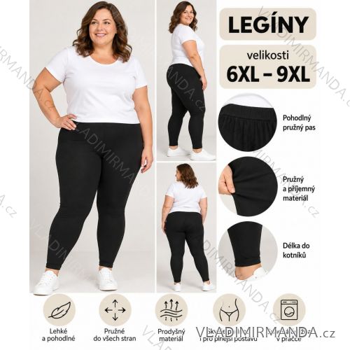Lange Bambus-Leggings für Damen (6XL-9XL) FYV FASHION TMWL23FYV-2023-9-60