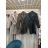 Kabát teplý s páskem dlouhý rukáv dámský (S/M/L ONE SIZE) ITALSKÁ MÓDA IMC261002