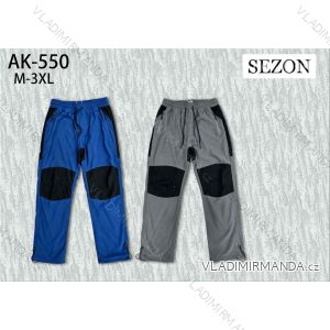 Kalhoty outdoor zateplené flaušovou podšívkou pánské nadrozměr (M-3XL) SEZON SEZ26AK-550