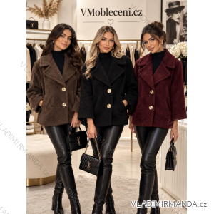 Women's Oversized Knitted Long Sleeve Sweater (S/M ONE SIZE) ITALIAN FASHION IMSN2416125
