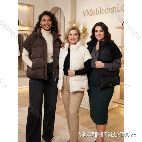 Sleeveless jacket long sleeve (uni sl) ITALIAN Fashion IMC17326