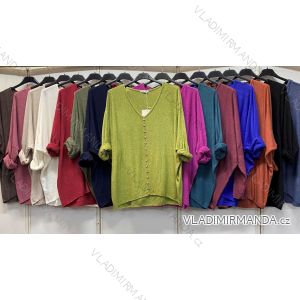 Women's short sleeve turtleneck sweater (42/44/46 ONE SIZE) ITALIAN FASHION IMC260237
