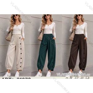 Oversize-Hose für Damen mit Gürtel (Einheitsgröße 42/44/46) Italienische Mode IM4260327