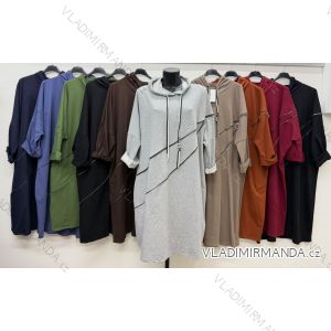 Women's oversized long pants with belt (42/44/46 ONE SIZE) ITALIAN FASHION IM4260327