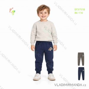 Tepláky dlouhé teplé kojenecké až dětské chlapecké (86-116) KUGO DT3751B