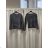 Mittellanger Damenrock (Einheitsgröße S/M) ITALIAN FASHION IMM23HG3154 L schwarz