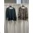 Übergroße 3/4-Langarm-Tunika für Damen (S/M ONE SIZE) ITALIAN FASHION IMPLI2501676