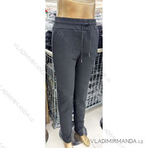 Tepláky dlouhé dámské nadrozměr (M - 2XL) FOS26016