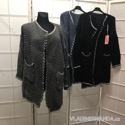 Cardigan svetr dámský (uni s-l) IM1217103