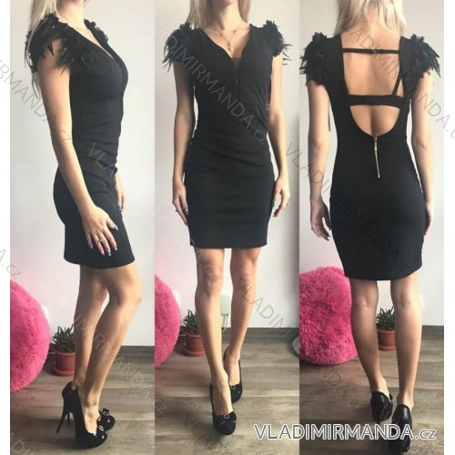 Elegantes Damen Ballkleid (uni sl) ITALIENISCHE MODA IM917334
