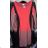 Šaty teplejšie dlhý rukáv dámska nadrozmerná (l-3XL) LGM POĽSKO LGM17006
