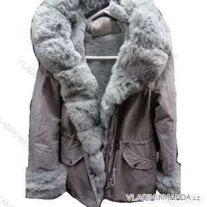 Kabát zimní parka s kožíškem dámská (s-l)  KZELL FRANCIE IM917K725-F23