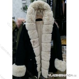 Kabát zimní parka s kožíškem dámská (s-l)  KZELL  PM217060