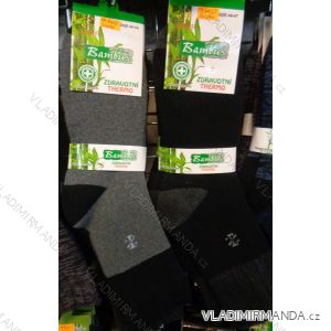 Ponožky zdravotní thermo pánské bambusové (40-47) AMZF PA-6423