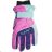 Rukavice prstové lyžařské dorost dívčí (22-24 cm) YO! RN-006