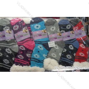 Ponožky hedvábné zateplené bavlnou dámské (35-42) LOOKEN SM-HL-2023