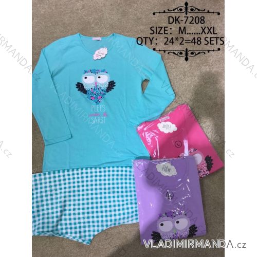 Pyžamo dlouhé dámské (m-xxl) VALERIE DREAM DK-7208