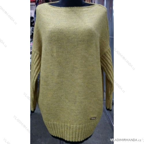 Svetr dlouhý dámský (l-2xl) POLSKá MODA GR17036