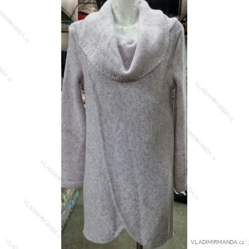 Sveter-rolák dlhý dámsky (l-2xl) Poľsko MODA GR17038

