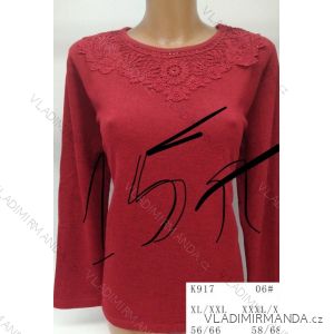 Tričko dlouhý rukáv dámské (l-3xl) ERBOSSI PM217K917