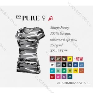 T-shirt short sleeve short sleeve ladies (xs-3xl) ADVERTISING TEXTILE 122P
