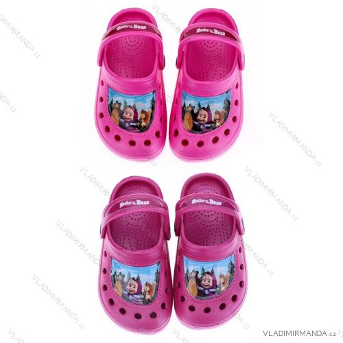 Kroksy dětské dívčí  masha and the bear (26-32) SETINO 870-208