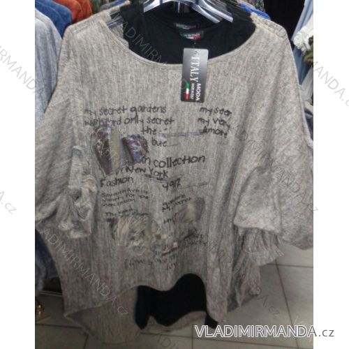 Tunika 3/4 rukáv s tílkem dámská (uni s-l) ITALSKá MóDA IM718025