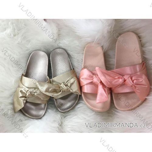 Pantofle s mašlí dámské (36-42) OBUV 9102010/2