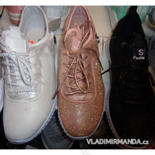 Tenisky sa trblietkami dámske (36-41) OBUV RO18CRI1776-3
