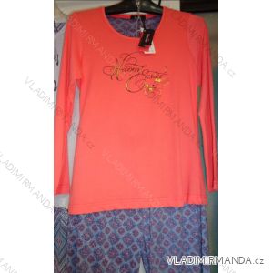 Pajamas long ladies cotton (m-2xl) BENTER 65636
