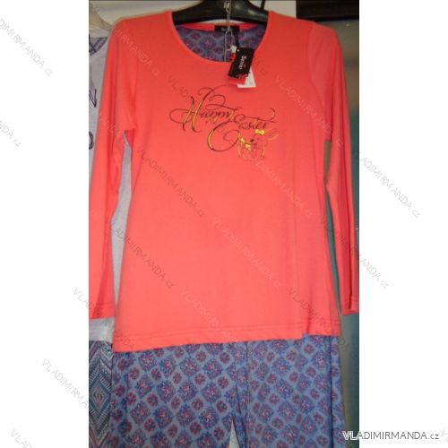 Pajamas long ladies cotton (m-2xl) BENTER 65636