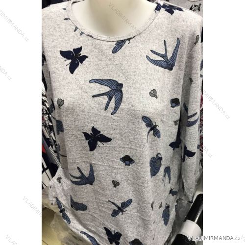 T-shirt long sleeve ladies (l-3xl) ERBOSSI PM118001
