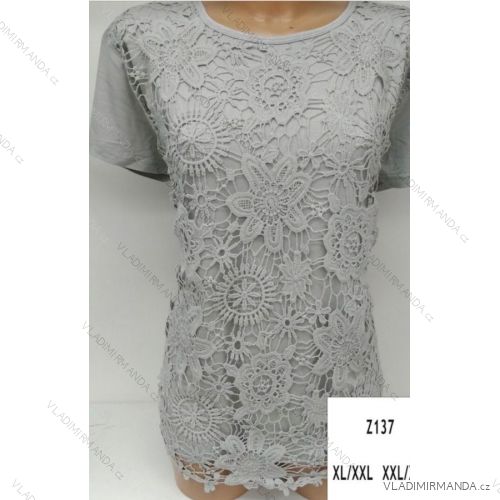 Tunic lace short sleeve ladies (m-2xl) PM118Z137
