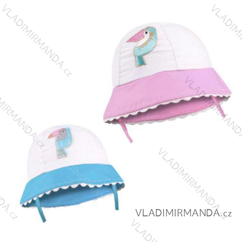 Klobouček kojenecký dětský dívčí (40-44) YO! CKA-155