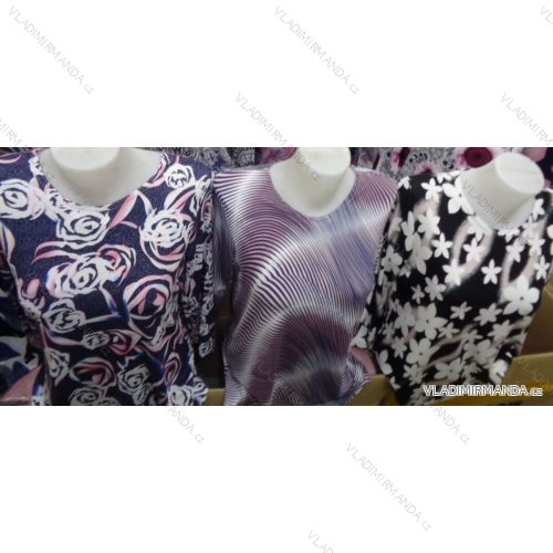 Tunic 3/4 short sleeve ladies (l-4xl) GOSIA POLAND PM118010
