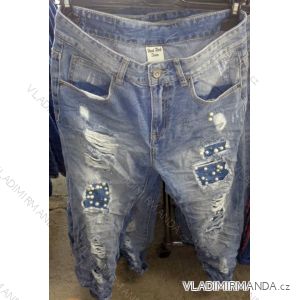 Rifle jeans s perličkami dlouhé dámské ( s-xl) ITALSKá MODA IM718045