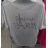 T-shirt with glitter short sleeve ladies (uni sl) ITALIAN Fashion IM718050
