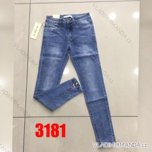 Rifle jeans s perličkami dámské (xs-xl) RE-DRESS 3181